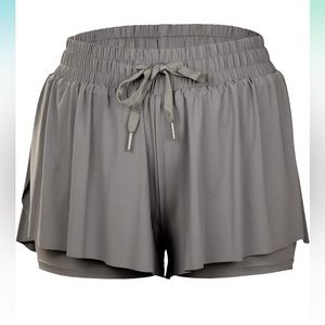 Tiktok popular butterfly flare shorts size medium